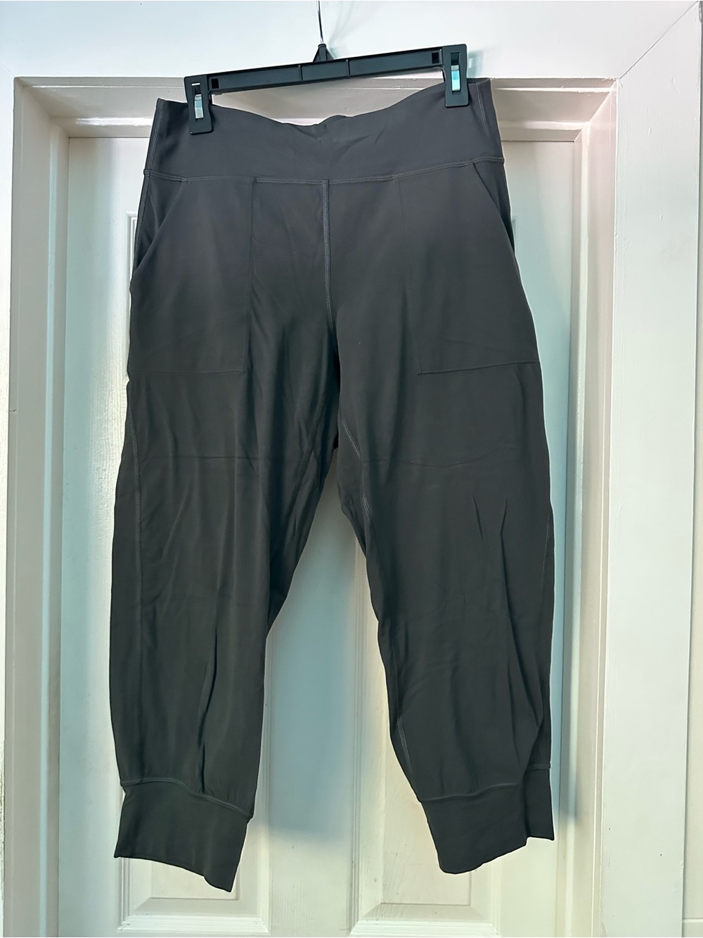 lululemon athletica Dark Gray Cropped Jogger Pants